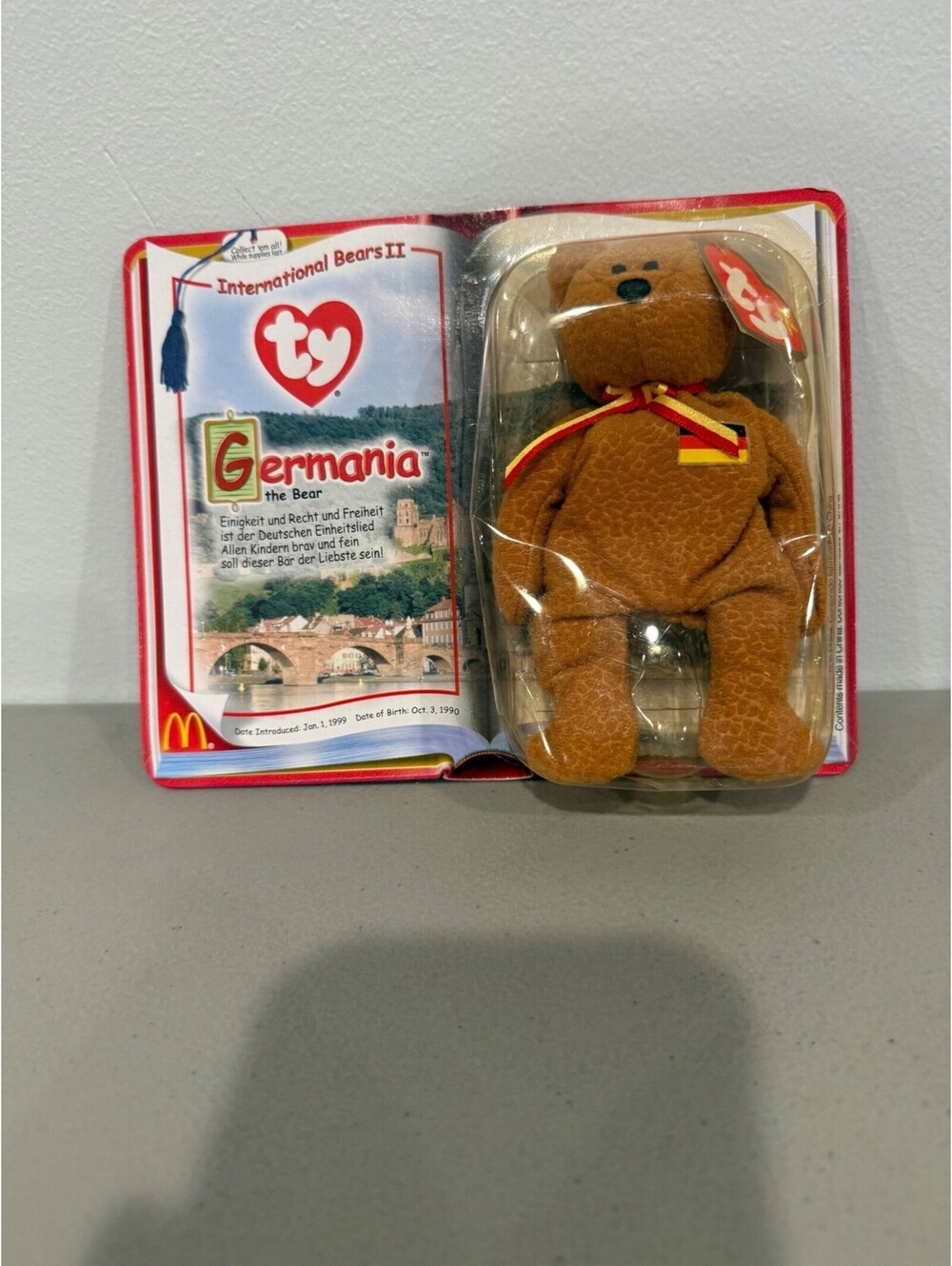 Ty International Bears II Germania Bear McDonald's
